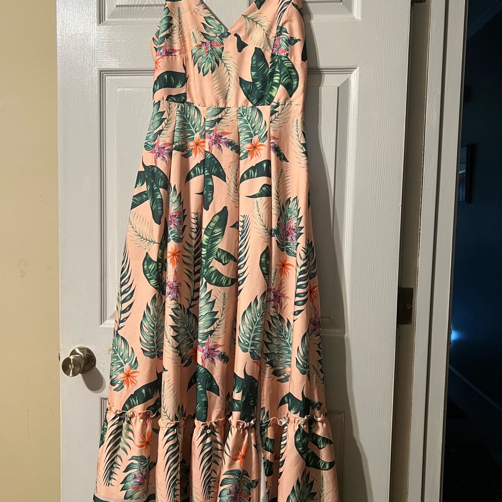 Tropical Maxi Summer dress
